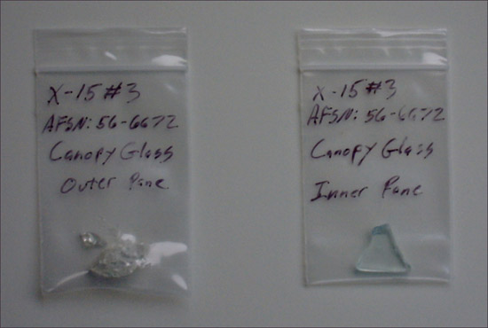 X-15 Canopy Glass
