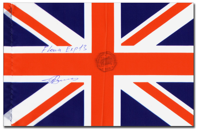 UK Flag from Exp-13